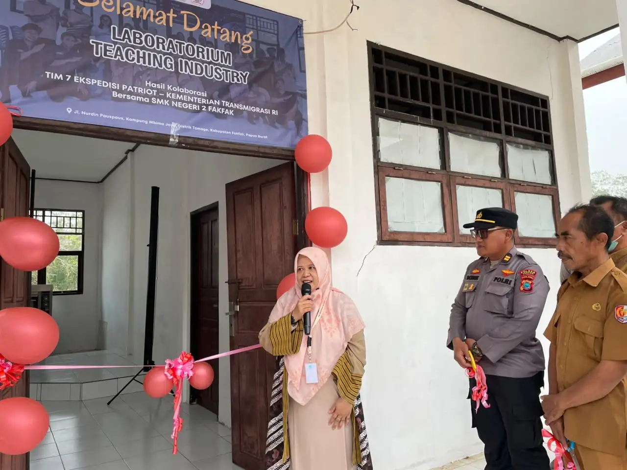 Laboratorium Teaching Industry SMKN 2 Fakfak Diresmikan, Tim 7 Dorong Produk Lokal Naik Kelas